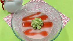 新メニュー🌸春色プリン🌱