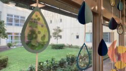 ホールの飾り付け