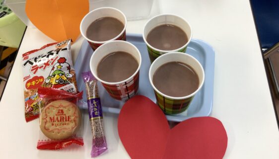 　バレンタイン❤️レク開催しました。