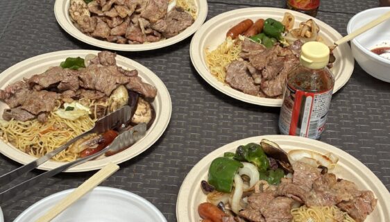 5月院外レクBBQ